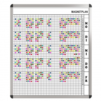 Personal-Raum-Plan, 8 Stunden, 43 Spalten, 103x97 cm, Personal-Raum-Plan, 8 Stunden, 43 Spalten, 103x97 cm,